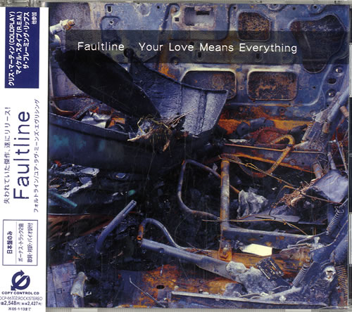 Faultline Your Love Means Everything Japanese Promo CD album (CDLP